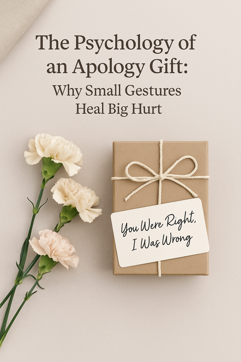 The Psychology of an Apology Gift: Why Small Gestures Heal Big Hurt